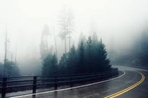 Из-за густого тумана труднопроходим перевал Варденяц